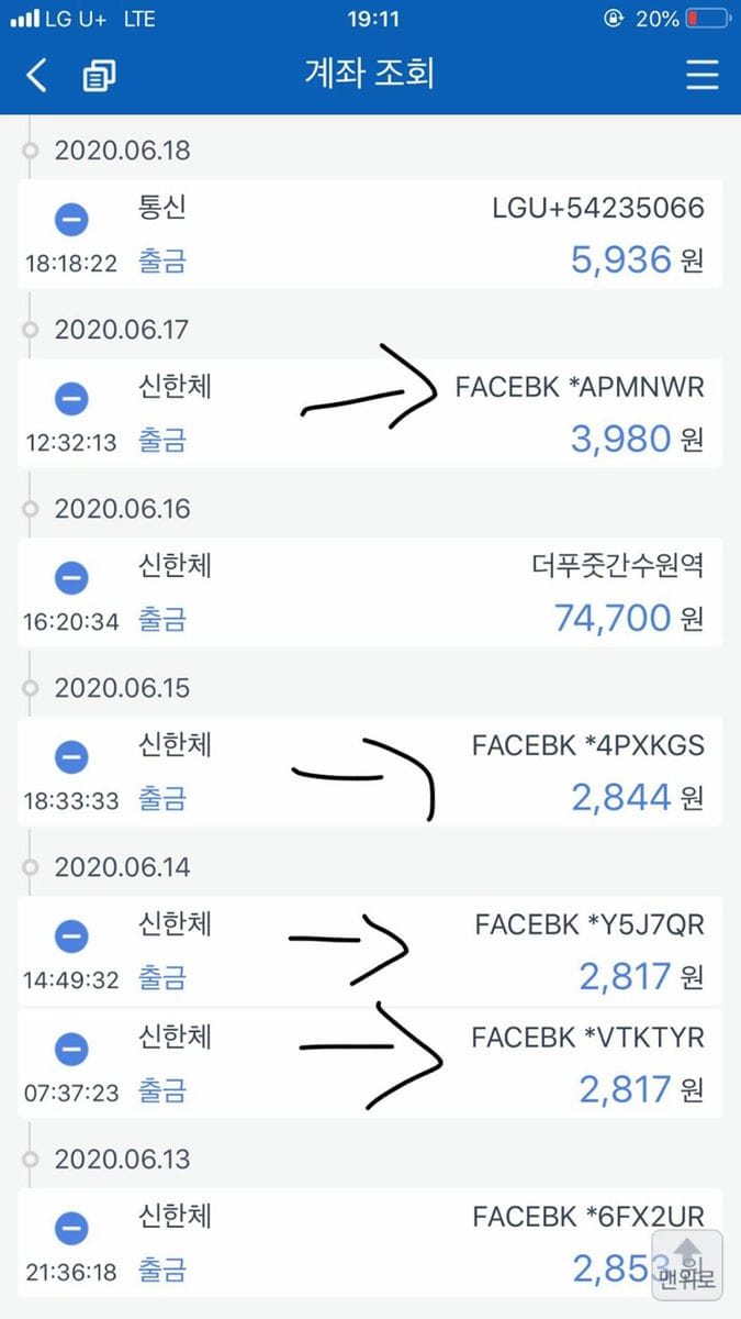 giao dịch lạ phát sinh