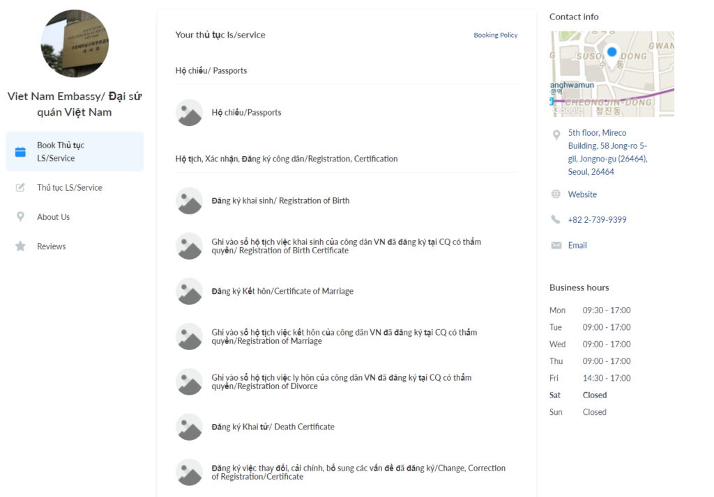 GO-KOREA Đăng ký giấy khai sinh và hộ chiếu cho con tại Hàn Quốc 📎 2 Hình ảnh từ GO-KOREA: Dat lich hen DSQ