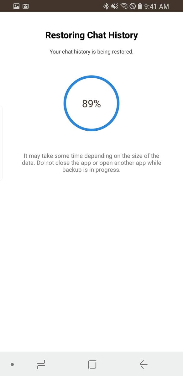 GO-KOREA 10 bước chuyển Kakaotalk qua điện thoại mới 11 Hình ảnh từ GO-KOREA: Screenshot 20180807 094131 KakaoTalk