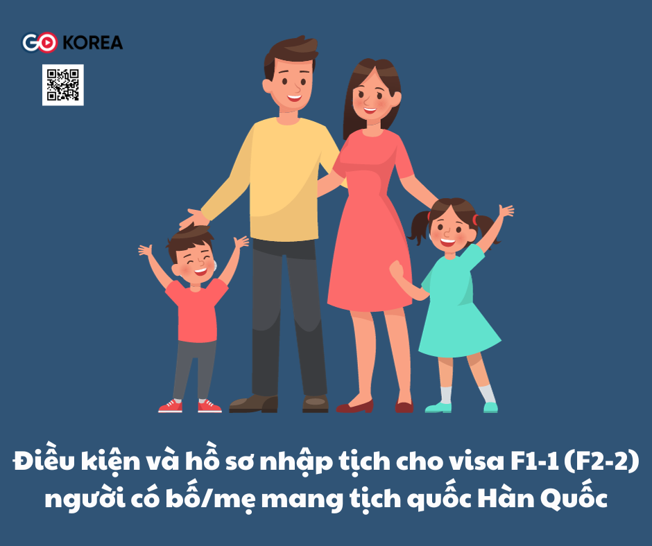 GO-KOREA Điều kiện và hồ sơ nhập tịch cho visa F1-1 (F2-2) người có bố/mẹ mang tịch quốc Hàn Quốc 📎 1 Hình ảnh từ GO-KOREA: Them tieu de 9
