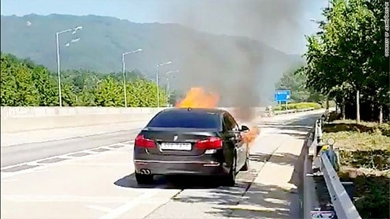 Hình ảnh từ GO-KOREA: xe bmw boc chay flgn